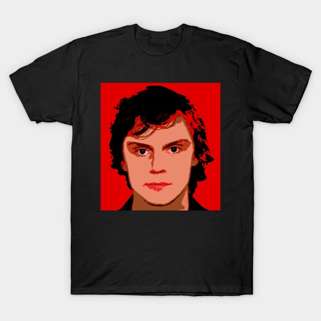 evan peters T-Shirt by oryan80